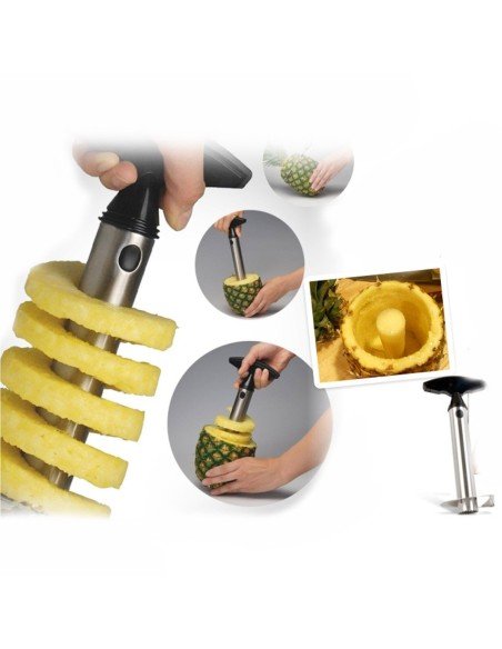 Elabora tu Coctel de Piña con el Rebanador Cortador Descorazonador