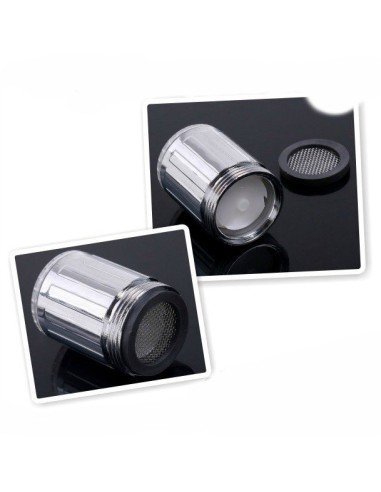 Luz Led Multicolor para Grifo con dínamo (relaxing Shower)