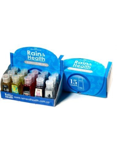 Un Kit de Gel AntiBacterial Rain Health limpia y desinfecta tus manos (15 unidades)