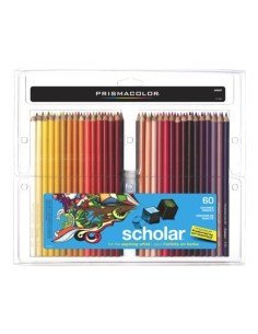 Prismacolor Scholar por 60 Unidades Caja de Lápices de Colores 2