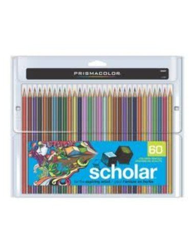 Prismacolor Scholar por 60 Unidades Caja de Lápices de Colores