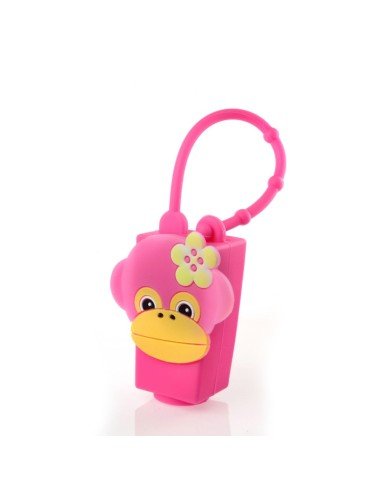 Estuche funda de silicona con figuras para Gel antibacterial