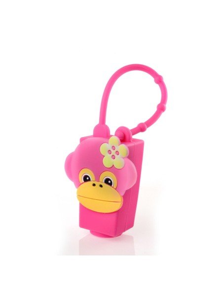 Estuche funda de silicona con figuras para Gel antibacterial Estuche funda de silicona con figuras para Gel antibacterial