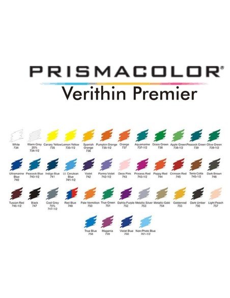 Prismacolor Verithin Premier por 36 Unidades