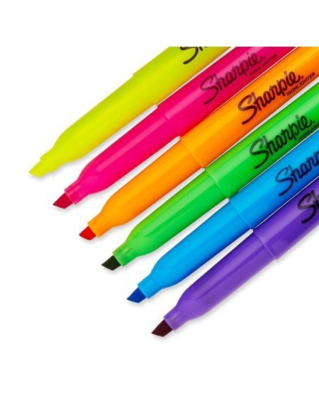 Sharpie Accent Pocket Resaltadores  (12 unidades)