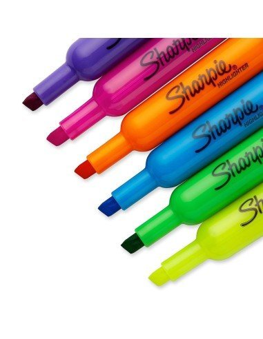 Sharpie Accent Tank Resaltadores  (12 unidades)