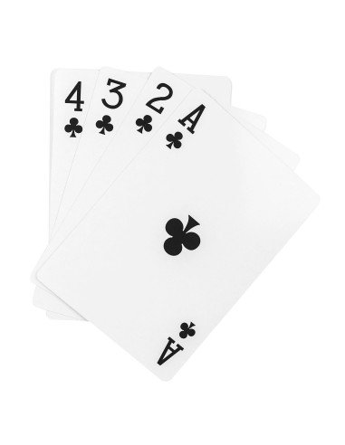 Cartas Pocker Tamaño Jumbo 12X5