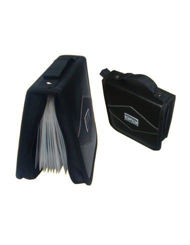 Estuche Clase Cuero Porta-cd x30