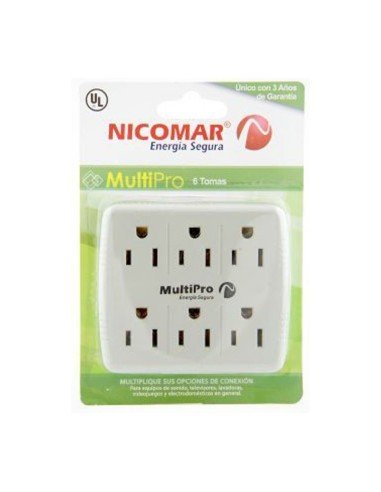 Multi Toma MultiPro de 6 tomas