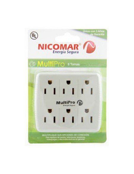 Multi Toma MultiPro de 6 tomas