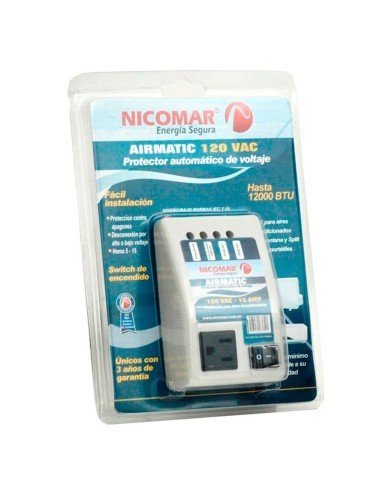 Protector de Voltaje 120V/15A AirMatic