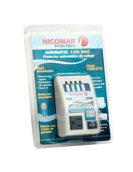 Protector de Voltaje 120V/15A AirMatic