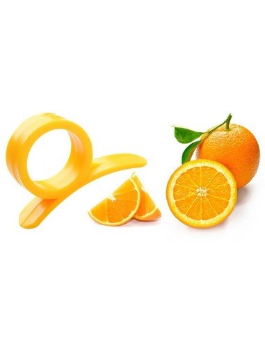 Pelador de la piel y Rebanador de Naranja y cítricos, corta y porciona