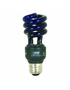 Bombillos de Luz Ultra Violeta UV Luz Negra 23w Para Fiestas 2
