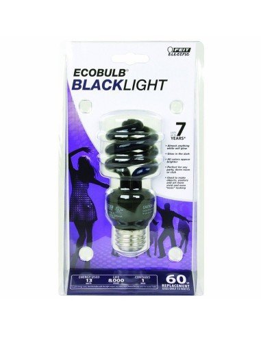 Bombillos de Luz Ultra Violeta UV Luz Negra 23w Para Fiestas