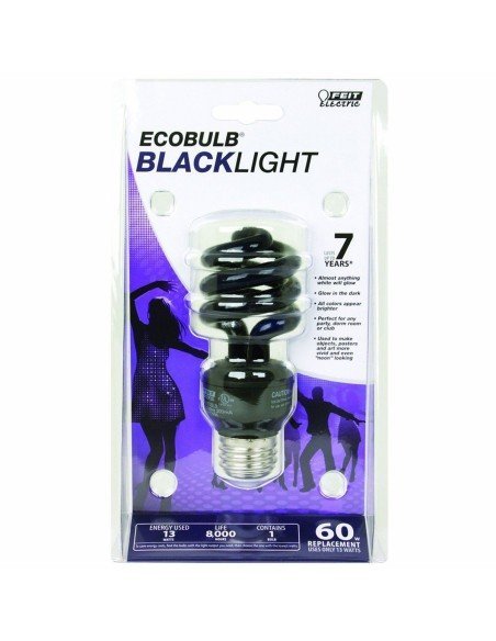 Bombillos de Luz Ultra Violeta UV Luz Negra 23w Para Fiestas