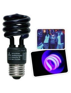 Bombillos de Luz Ultra Violeta UV Luz Negra 23w Para Fiestas