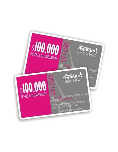 Tarjeta de Regalo 100.000 pesos, Gift Card El obsequio perfecto