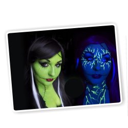 Pintura para el Cuerpo Glow in the Dark