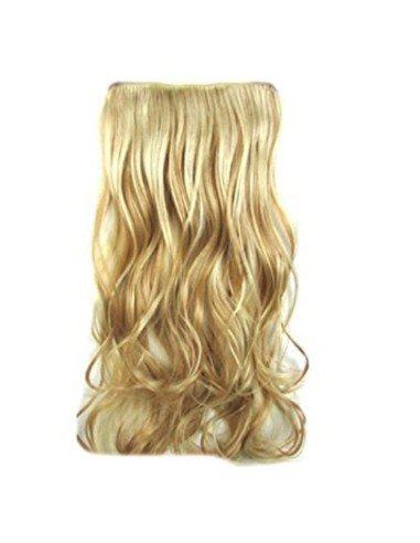 Cortina de cabello Ondulada Californianas Rubio Castaño