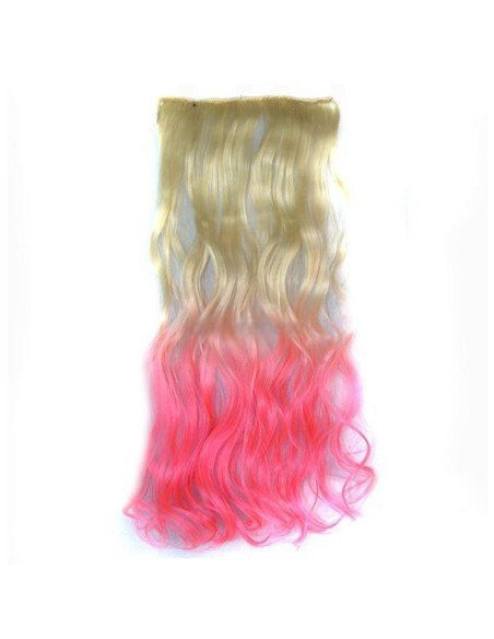 Cortina de cabello Ondulada Californianas Rubio Rosado Cortina de cabello Ondulada Californianas Rubio Rosado