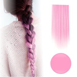 Extension de Cabello Unicolor Lisa Rosado