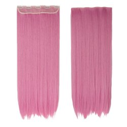 Extension de Cabello Unicolor Lisa Rosado