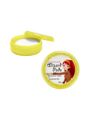 Cajita de pad para remover el esmalte KleanColor