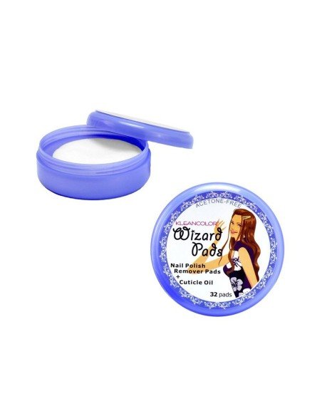 Cajita de pad para remover el esmalte KleanColor Cajita de pad para remover el esmalte KleanColor