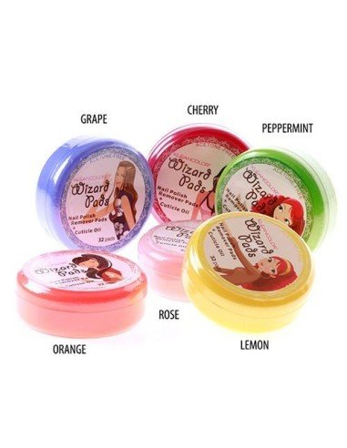 Cajita de pad para remover el esmalte KleanColor