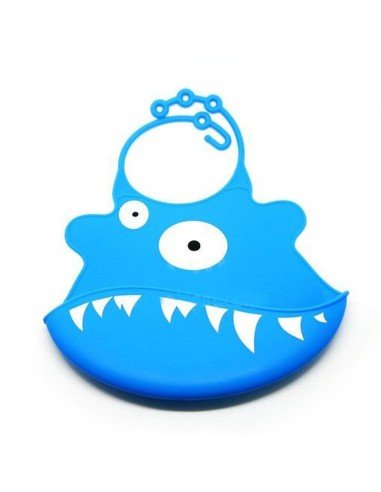 Babero de Silicona Animal Baby Bib Abeja Amarilla