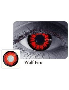 Lentes de Contacto Crazy Wolf Fire ThunderBolts