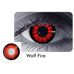 Lentes de Contacto Crazy Wolf Fire ThunderBolts
