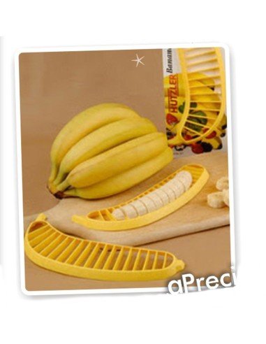 Rebanador de Banana realiza perfectas rodajas para ensaladas 