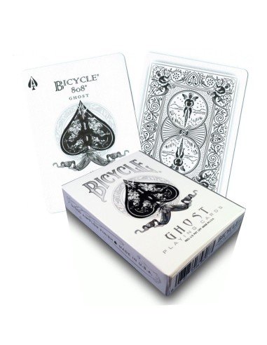 Juego de Cartas White Ghost segunda Edición Cards Baraja Pocker importadas