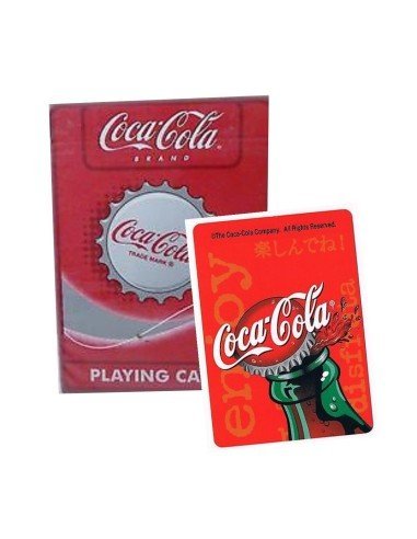 Juego de Cartas Coca Cola Playing Cards Baraja Pocker importadas