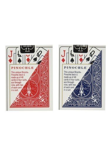 Juego de Cartas Bicycle Pinochle Playing Cards Baraja importadas