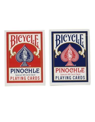 Juego de Cartas Bicycle Pinochle Playing Cards Baraja importadas