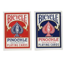 Juego de Cartas Bicycle Pinochle Playing Cards Baraja importadas