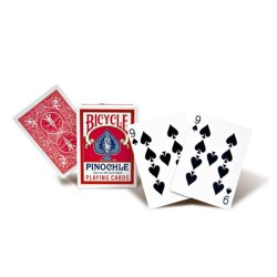 Juego de Cartas Bicycle Pinochle Playing Cards Baraja importadas
