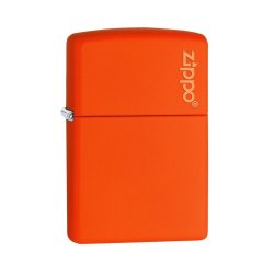 Encendedor Zippo Colors Logo Orange 