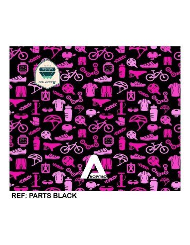 Buff Multifuncional Ascenso bicycle Black