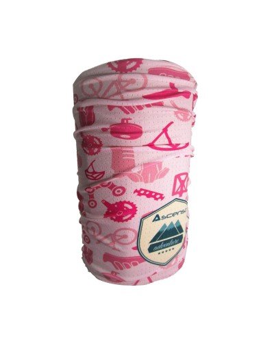 Buff Multifuncional Ascenso Bicycle Pink
