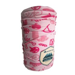 Buff Multifuncional Ascenso Bicycle Pink