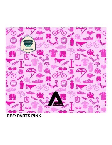 Buff Multifuncional Ascenso Bicycle Pink
