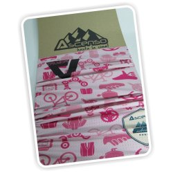 Buff Multifuncional Ascenso Bicycle Pink