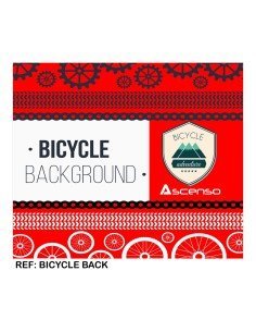 Buff Multifuncional Ascenso Bicycle Red 2
