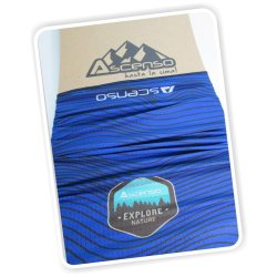 Buff Multifuncional Ascenso Curvas Blue Azul