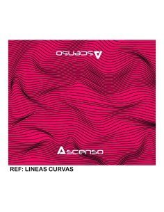 Buff Multifuncional Ascenso Curvas Red Rojo 2