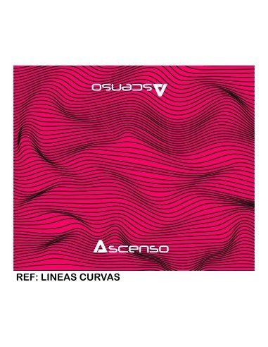 Buff Multifuncional Ascenso Curvas Red Rojo